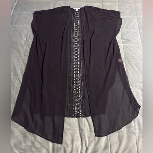 Boutique Chic Black Duster